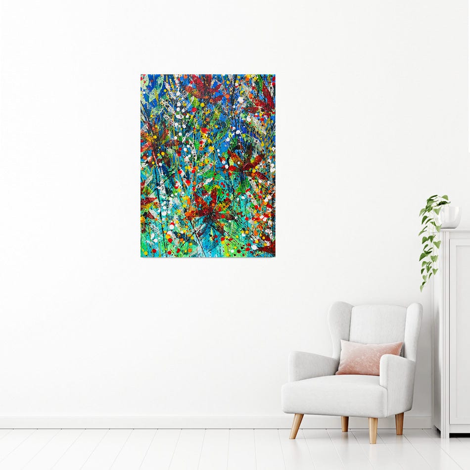Aria Canvas Print wall art product Scarlet Sky Studio