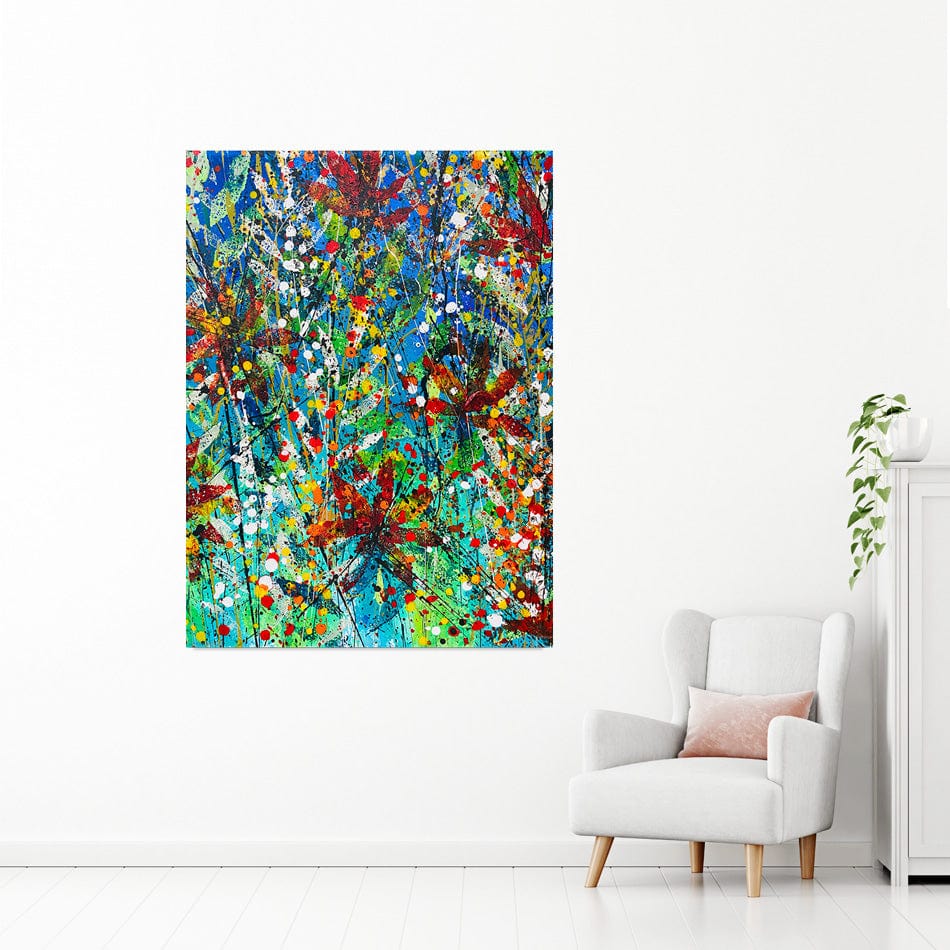 Aria Canvas Print wall art product Scarlet Sky Studio