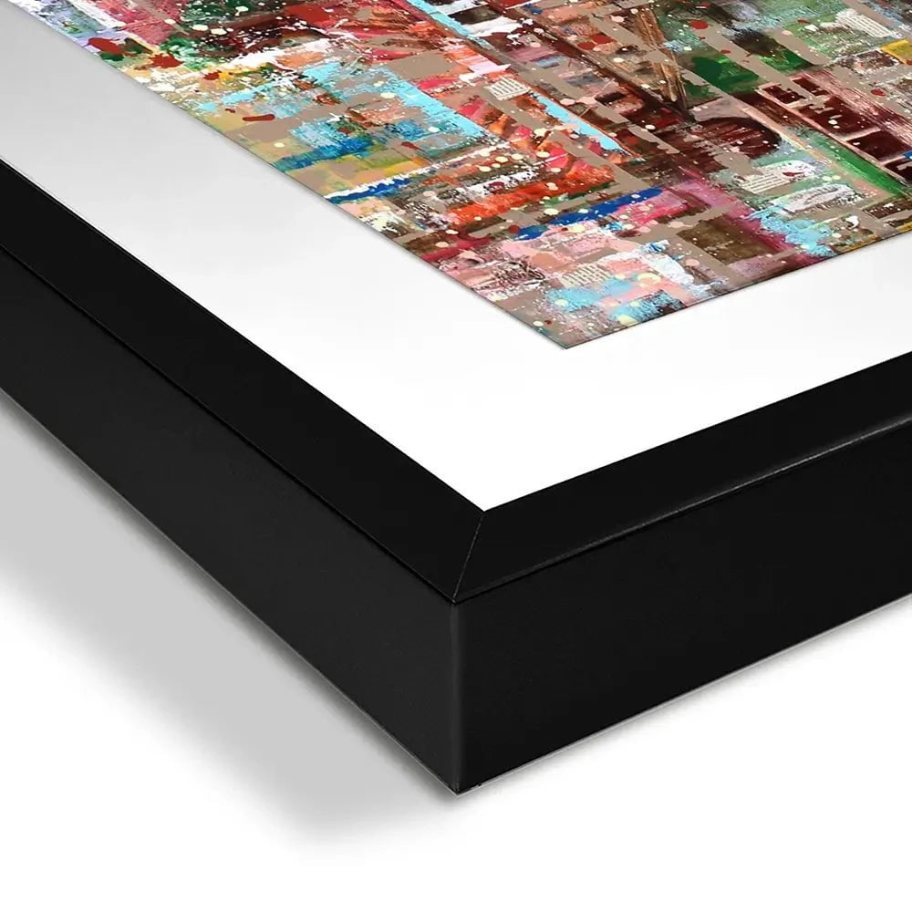 Art City Houses Framed Art Print Art City Houses Framed Art Print wall art product Studio Paint-Ing