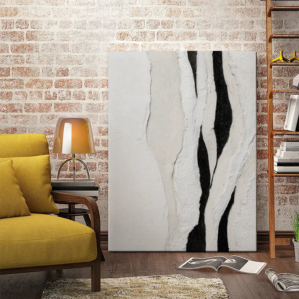 Art Deco Waves Canvas Print Art Deco Waves Canvas Print wall art product LSR Design Studio - Independent