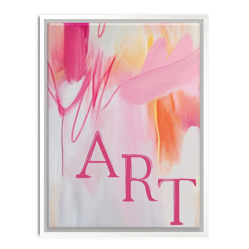 Art Pink Canvas Print Art Pink Canvas Print wall art product Treechild