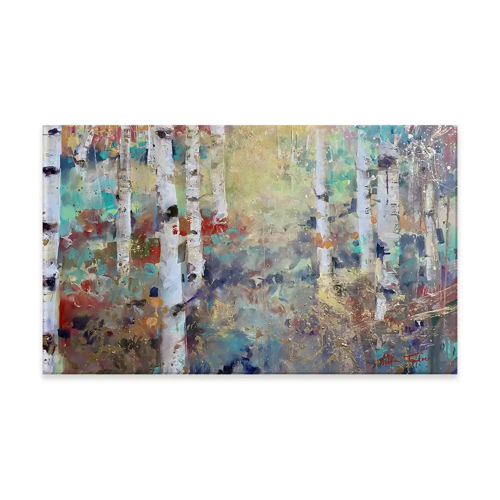 Aspen Forest Canvas Print Aspen Forest Canvas Print wall art product Tiffani Taylor - Independent