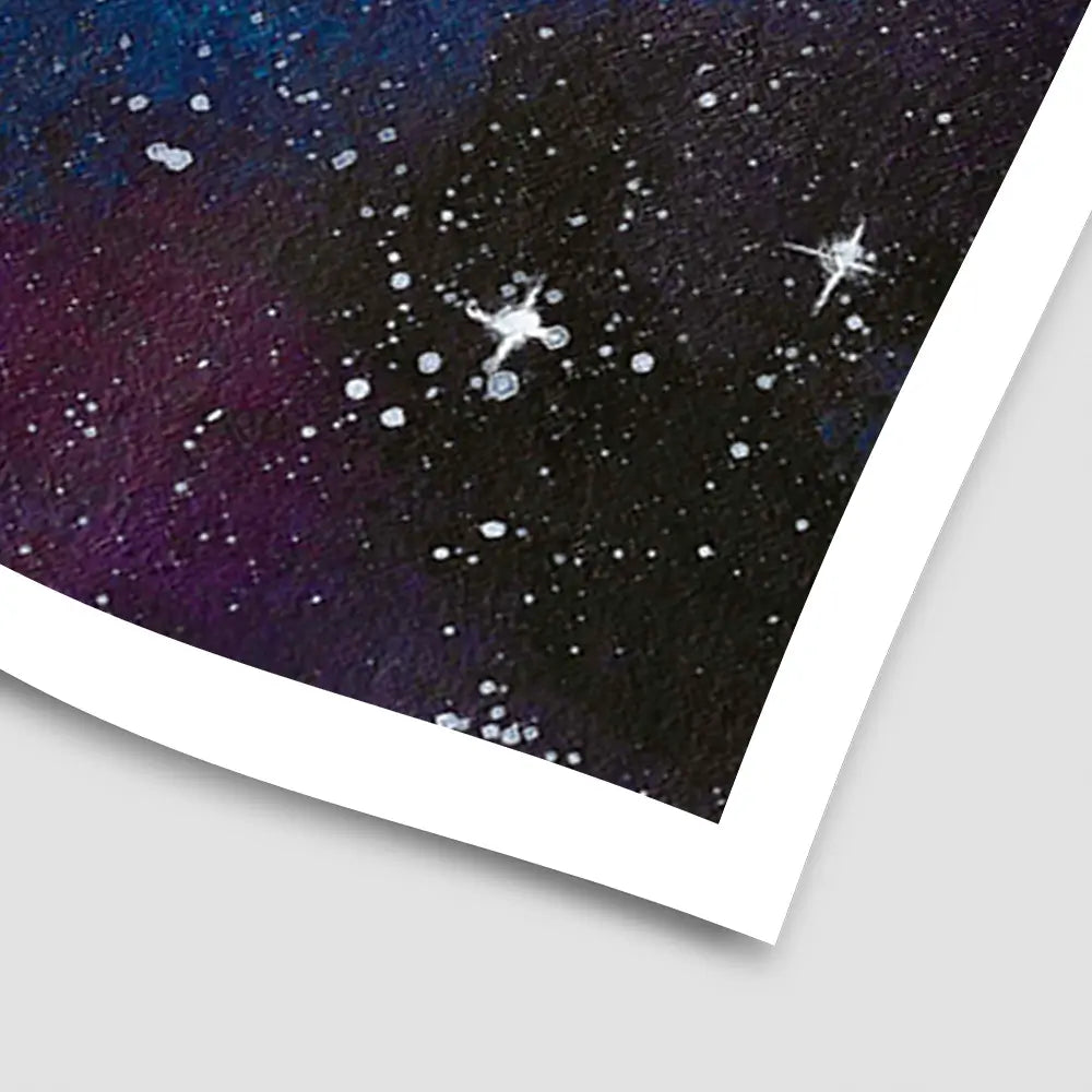 Astronaut Moon Art Print Astronaut Moon Art Print wall art product Emma LC Art