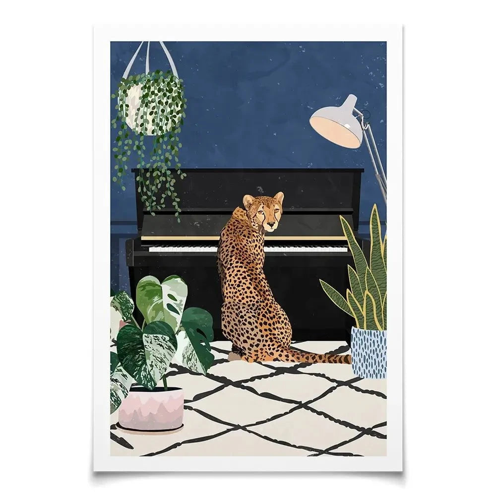 At The Piano Art Print At The Piano Art Print wall art product Sarah Manovski
