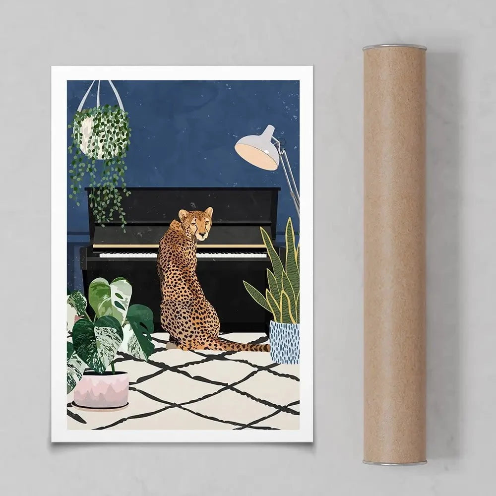 At The Piano Art Print At The Piano Art Print wall art product Sarah Manovski