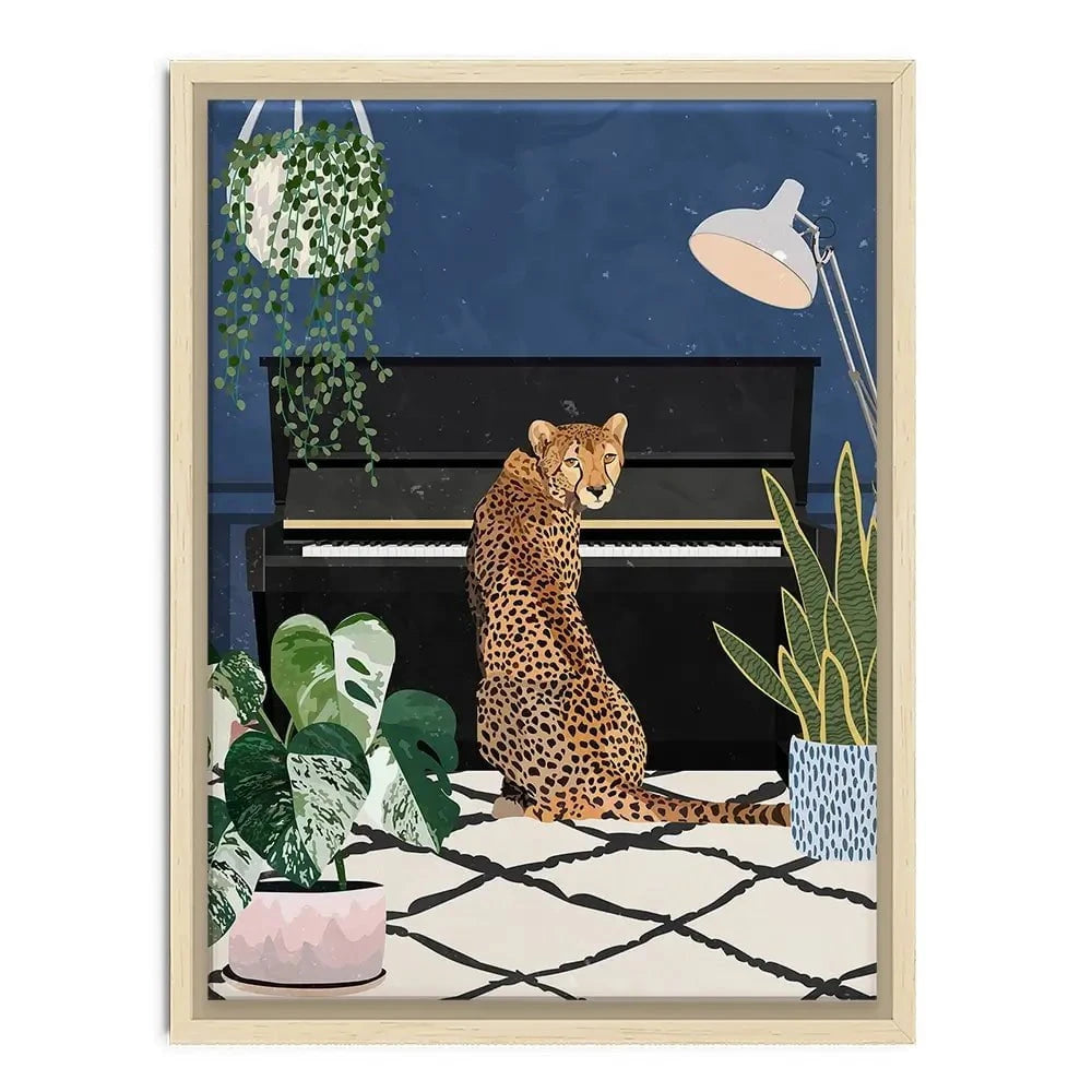 At The Piano Canvas Print At The Piano Canvas Print wall art product Sarah Manovski