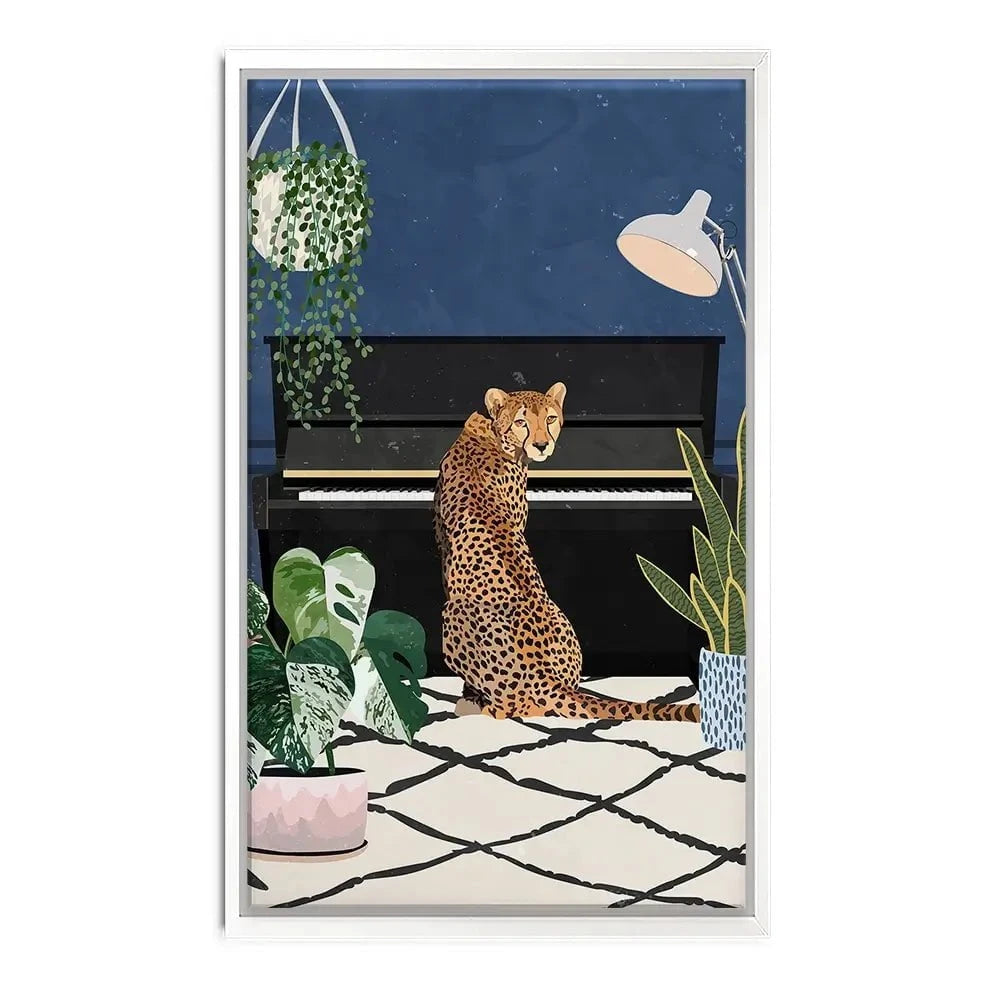 At The Piano Canvas Print At The Piano Canvas Print wall art product Sarah Manovski