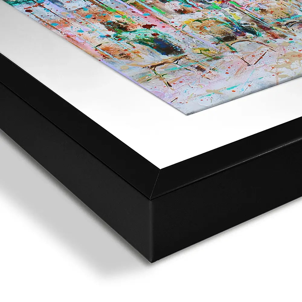 Au Petit Fer A Cheval Square Framed Art Print Au Petit Fer A Cheval Square Framed Art Print wall art product Studio Paint-Ing