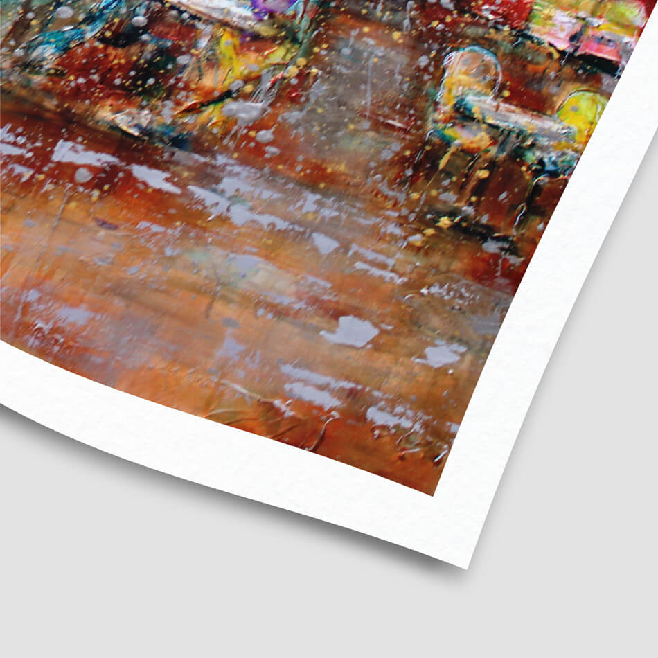 Au Petit Montmarte Art Print Au Petit Montmarte Art Print wall art product Studio Paint-Ing