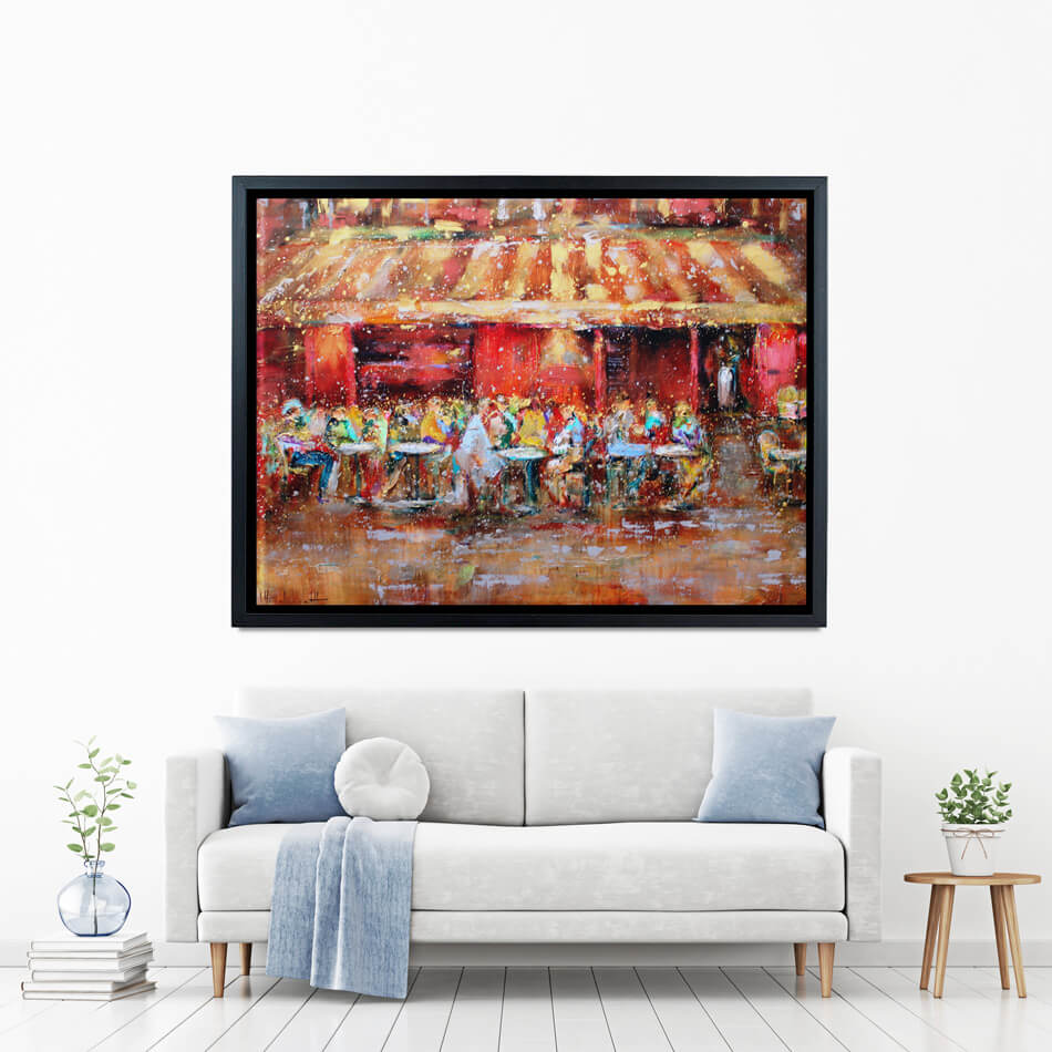 Au Petit Montmarte Canvas Print Au Petit Montmarte Canvas Print wall art product Studio Paint-Ing