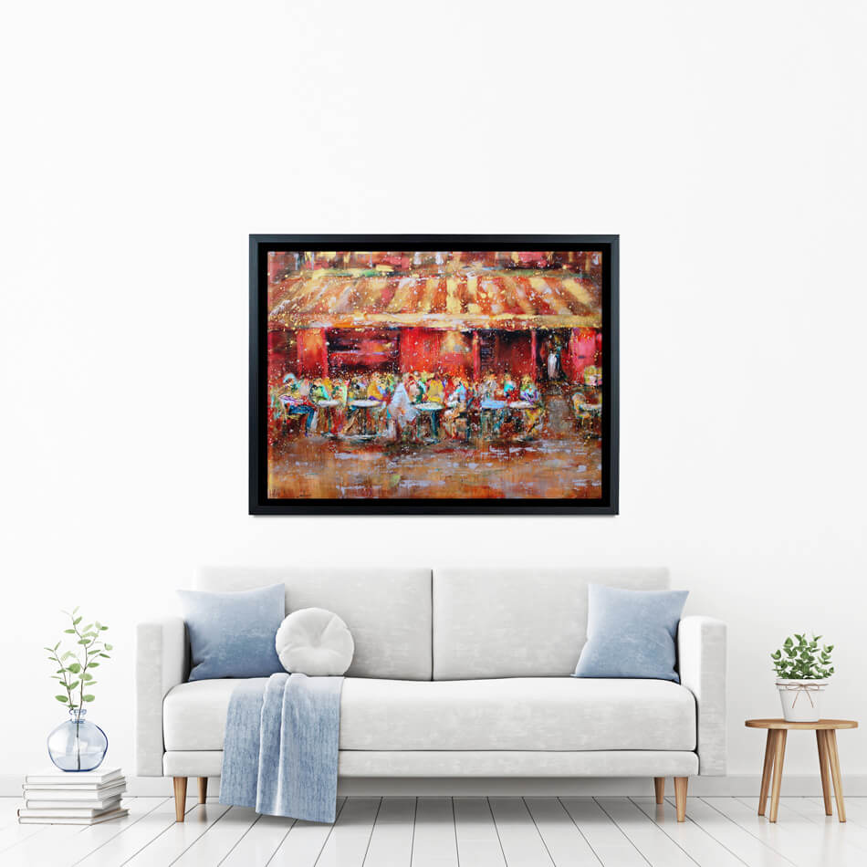 Au Petit Montmarte Canvas Print Au Petit Montmarte Canvas Print wall art product Studio Paint-Ing