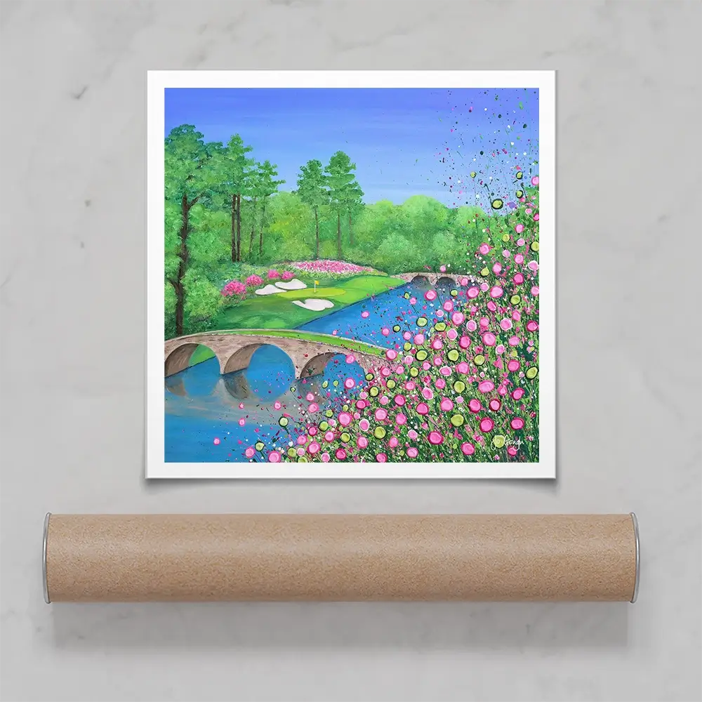 Augusta In Bloom Square Art Print Augusta In Bloom Square Art Print wall art product Jo Gough