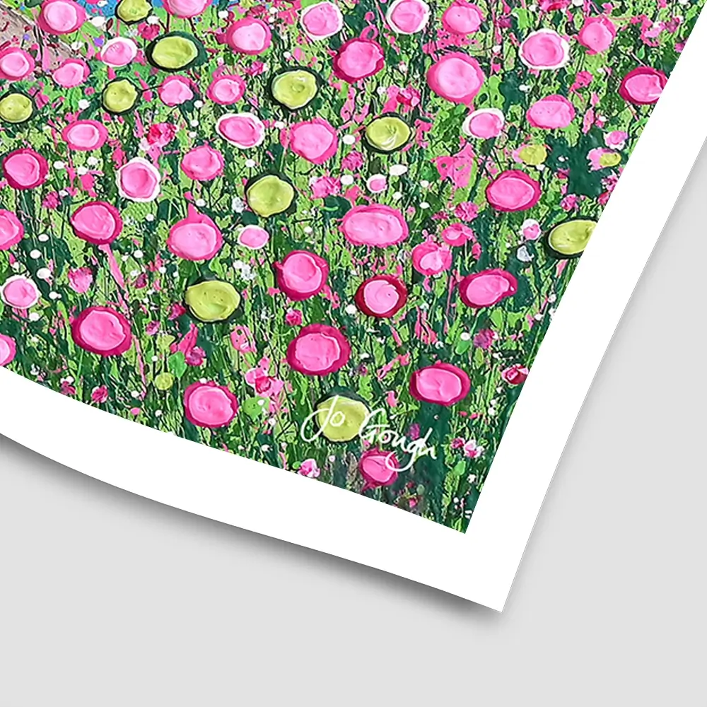 Augusta In Bloom Square Art Print Augusta In Bloom Square Art Print wall art product Jo Gough