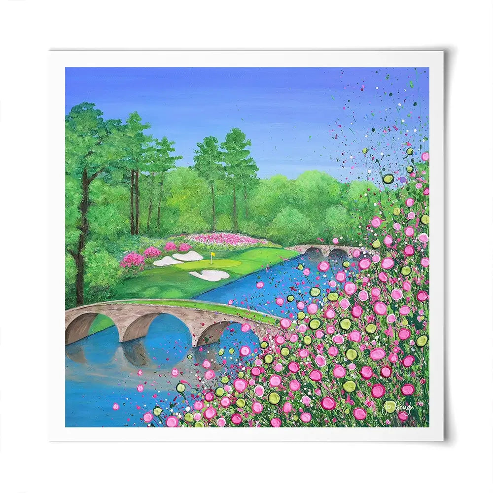 Augusta In Bloom Square Art Print Augusta In Bloom Square Art Print wall art product Jo Gough