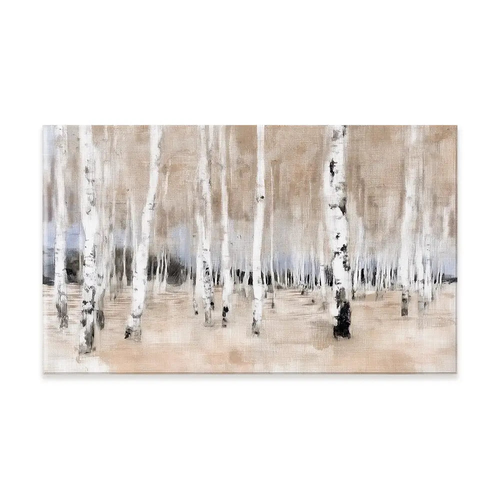 Autumn Birch Grove Canvas Print Autumn Birch Grove Canvas Print wall art product Chromatic Storm Studio
