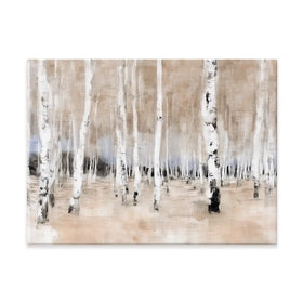 Autumn Birch Grove Canvas Print Autumn Birch Grove Canvas Print wall art product Chromatic Storm Studio
