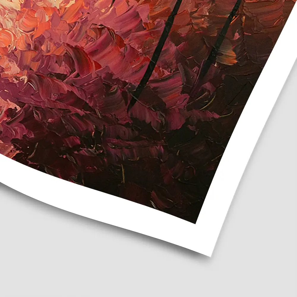 Autumn Breath Square Art Print Autumn Breath Square Art Print wall art product Osnat Tzadok