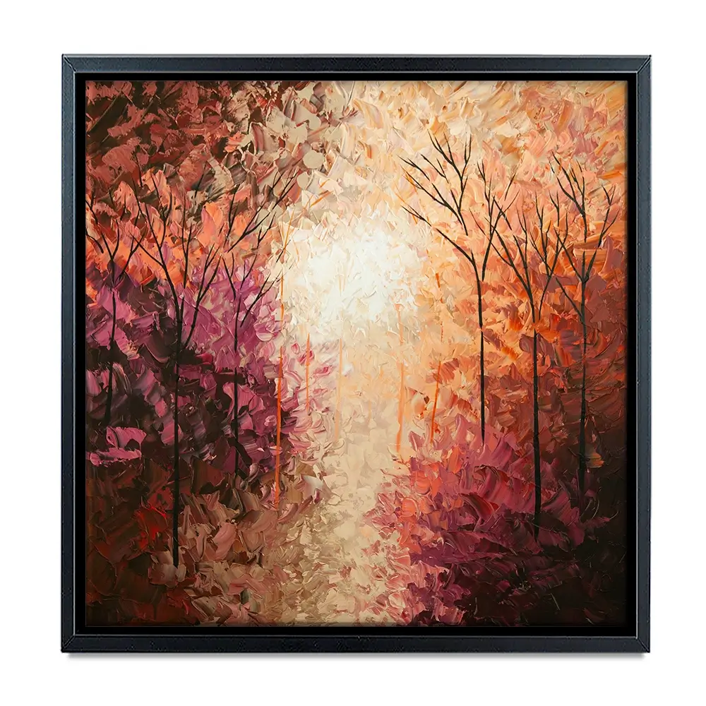 Autumn Breath Square Canvas Print Autumn Breath Square Canvas Print wall art product Osnat Tzadok