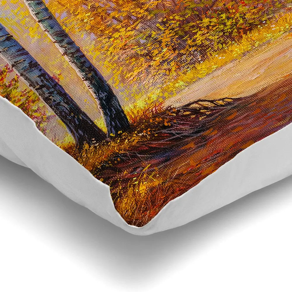 Autumn Forest 2 Cushion Autumn Forest 2 Cushion wall art product Art Print Shop