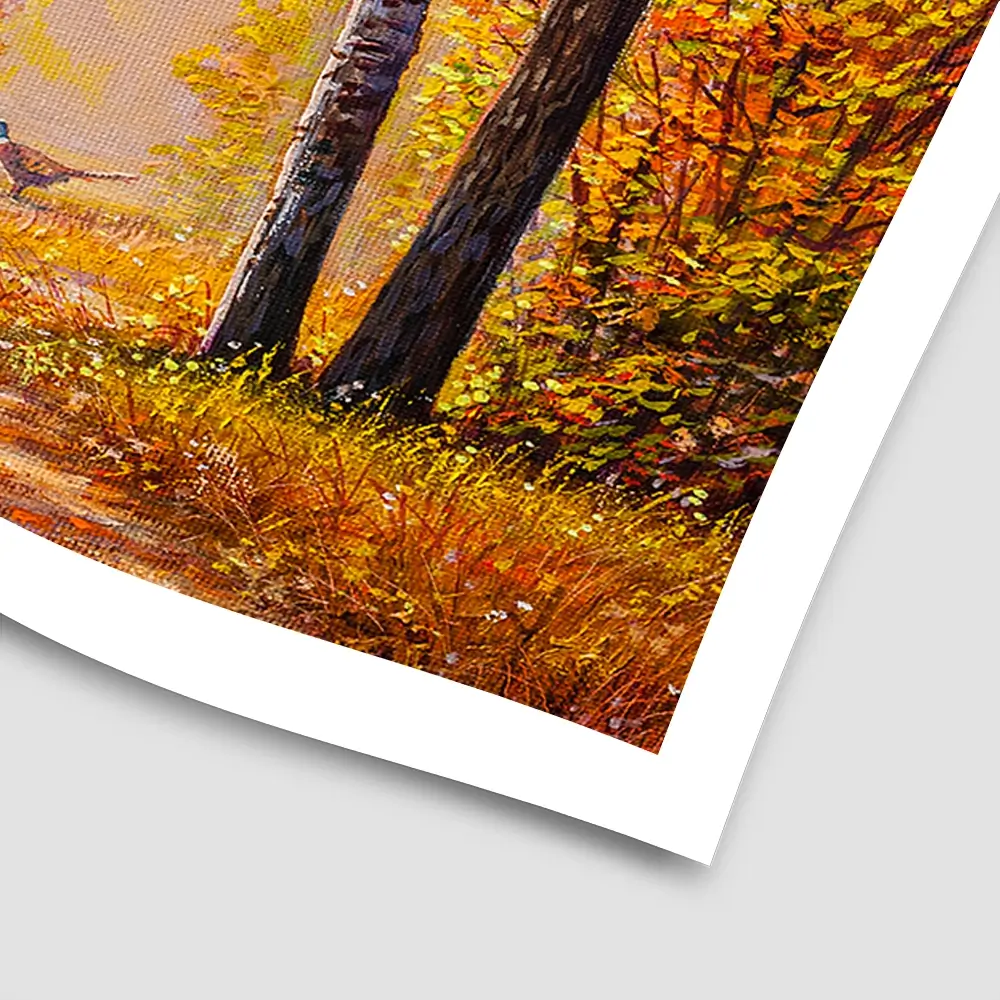 Autumn Forest 2 Square Art Print Autumn Forest 2 Square Art Print wall art product Art Print Shop