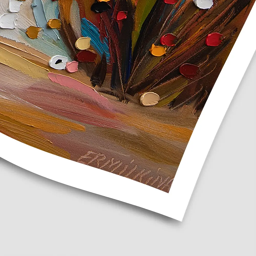 Autumn Garden Square Art Print Autumn Garden Square Art Print wall art product Ekaterina Ermilkina