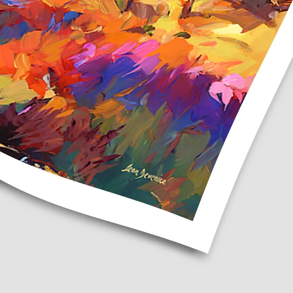 Autumn Impressions Art Print Autumn Impressions Art Print wall art product Leon Devenice