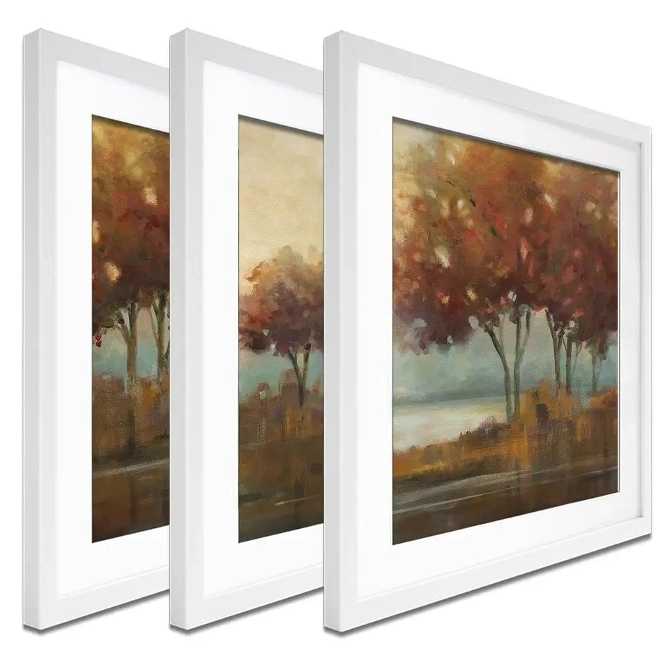 Autumn Lakeside Framed Art Print Trio Autumn Lakeside Framed Art Print Trio wall art product Carol Robinson