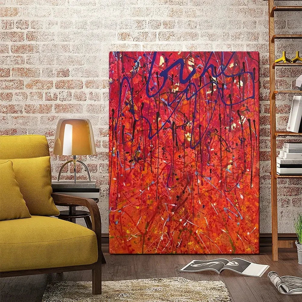 Autumnal Blaze Canvas Print Autumnal Blaze Canvas Print wall art product Jane Brookshaw