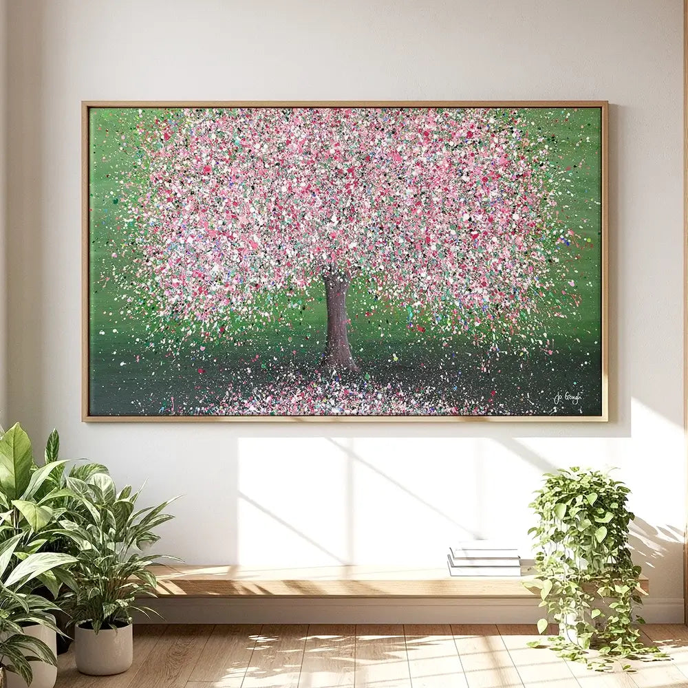 Autumnal Love Oversized Canvas Print Autumnal Love Oversized Canvas Print wall art product Jo Gough