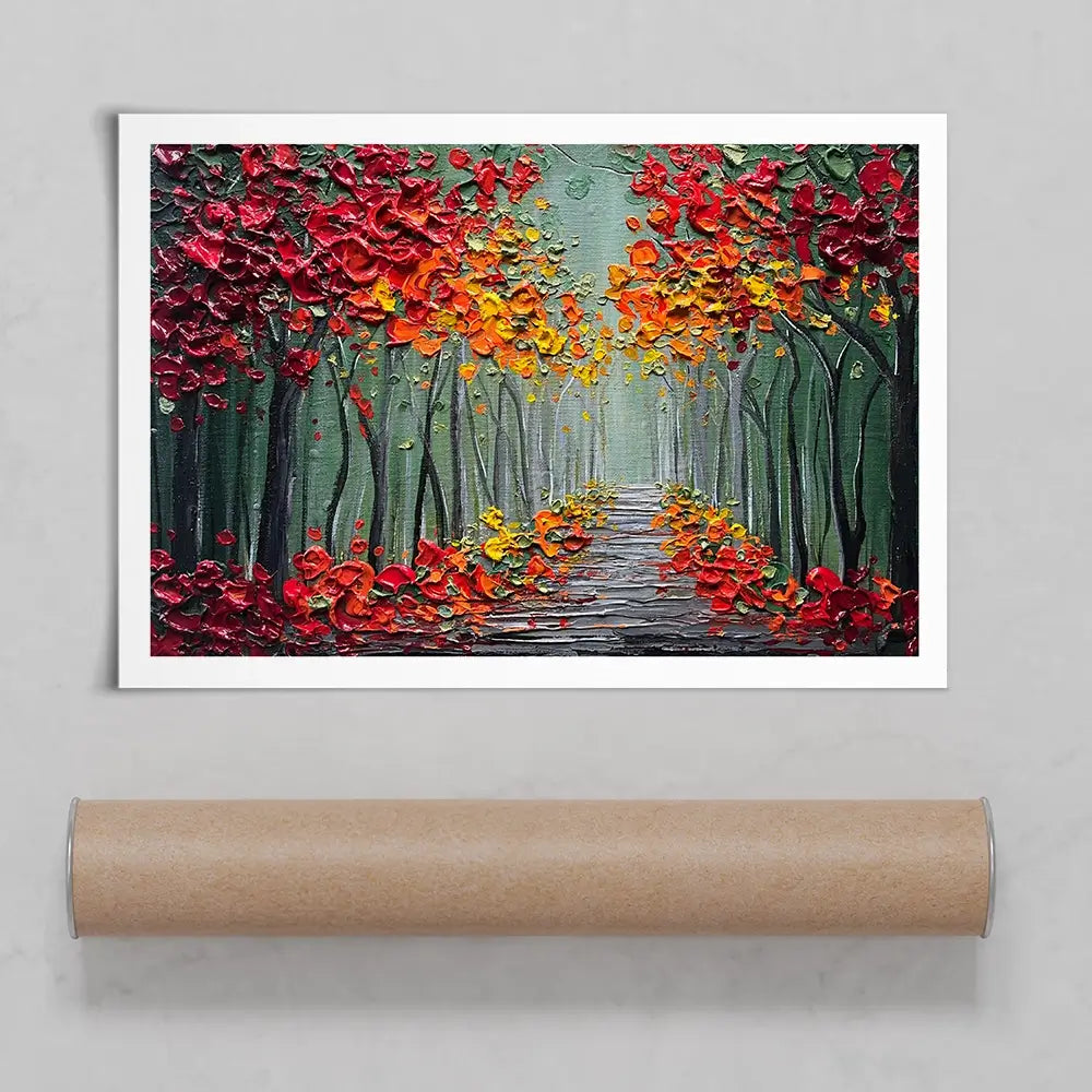 Autumns Embrace Art Print Autumns Embrace Art Print wall art product Nada Khatib