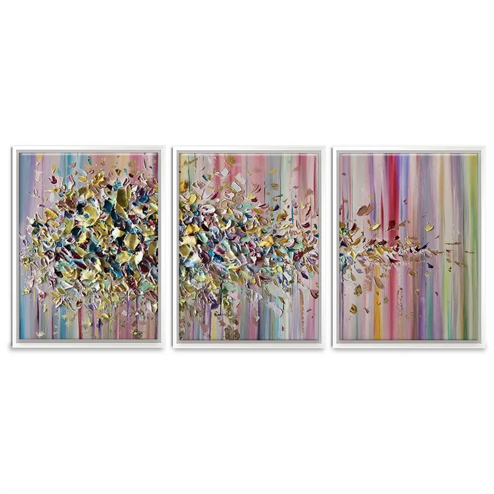 Awakening Trio Canvas Print Awakening Trio Canvas Print | 3 Panel Canvas Art wall art product Nada Khatib