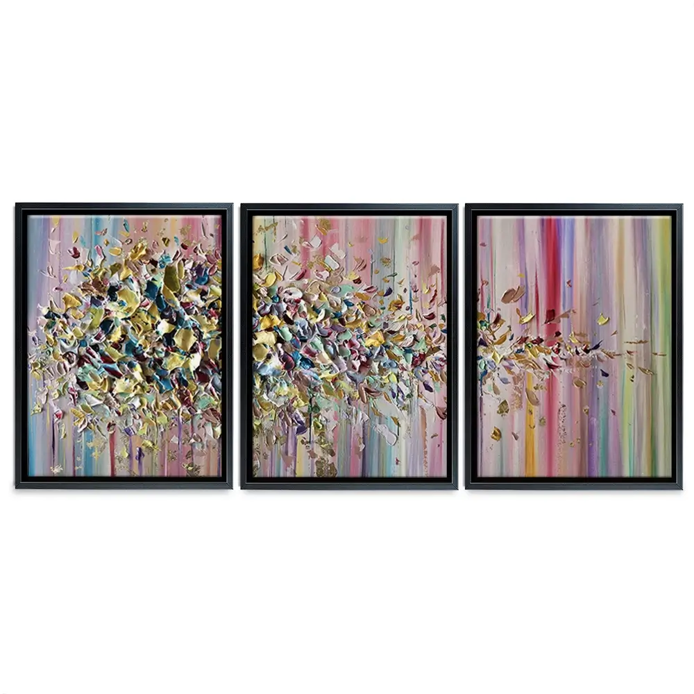 Awakening Trio Canvas Print Awakening Trio Canvas Print | 3 Panel Canvas Art wall art product Nada Khatib