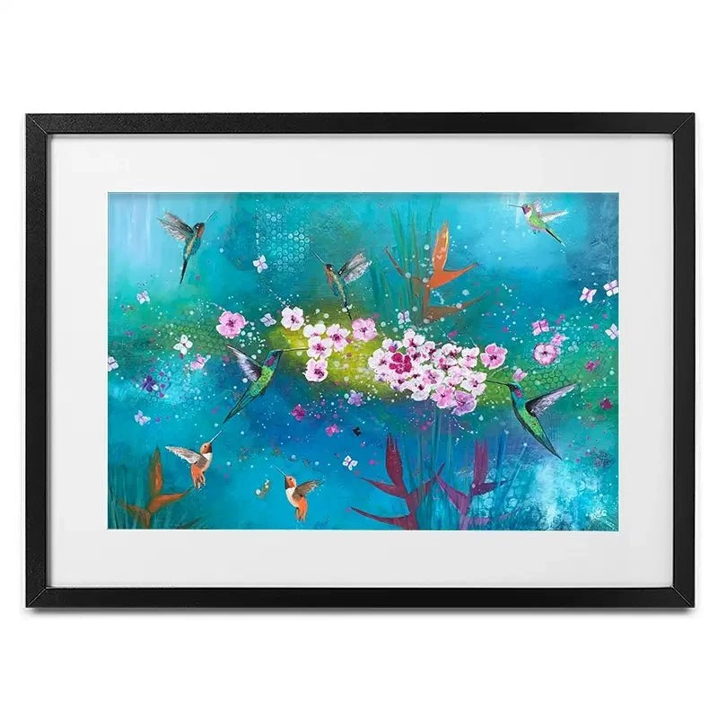 Away With The Fairies Framed Art Print Away With The Fairies Framed Art Print wall art product Laure Bury