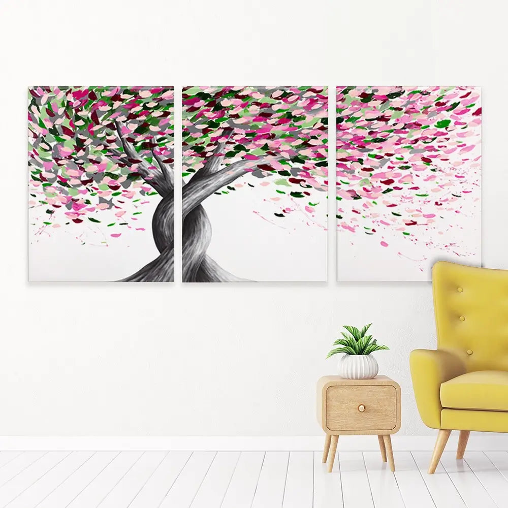 Azalea Breeze Tree Trio Canvas Print Azalea Breeze Tree Trio Canvas Print wall art product Ashvin Harrison