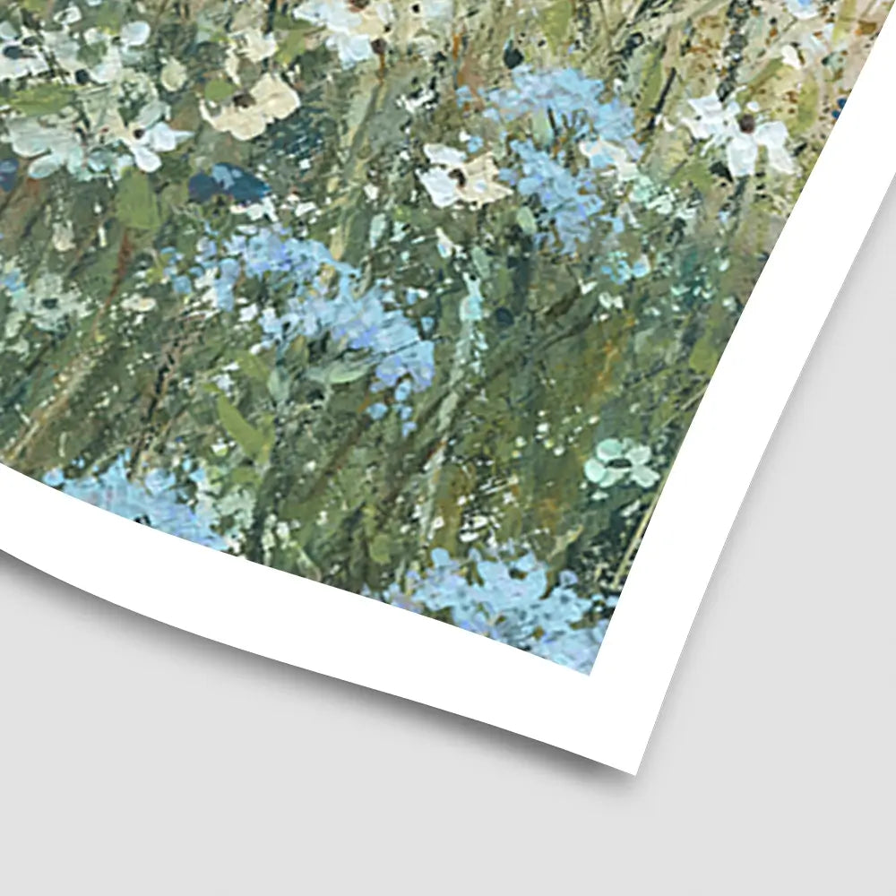 Azure Meadow Art Print Azure Meadow Art Print wall art product Carol Robinson