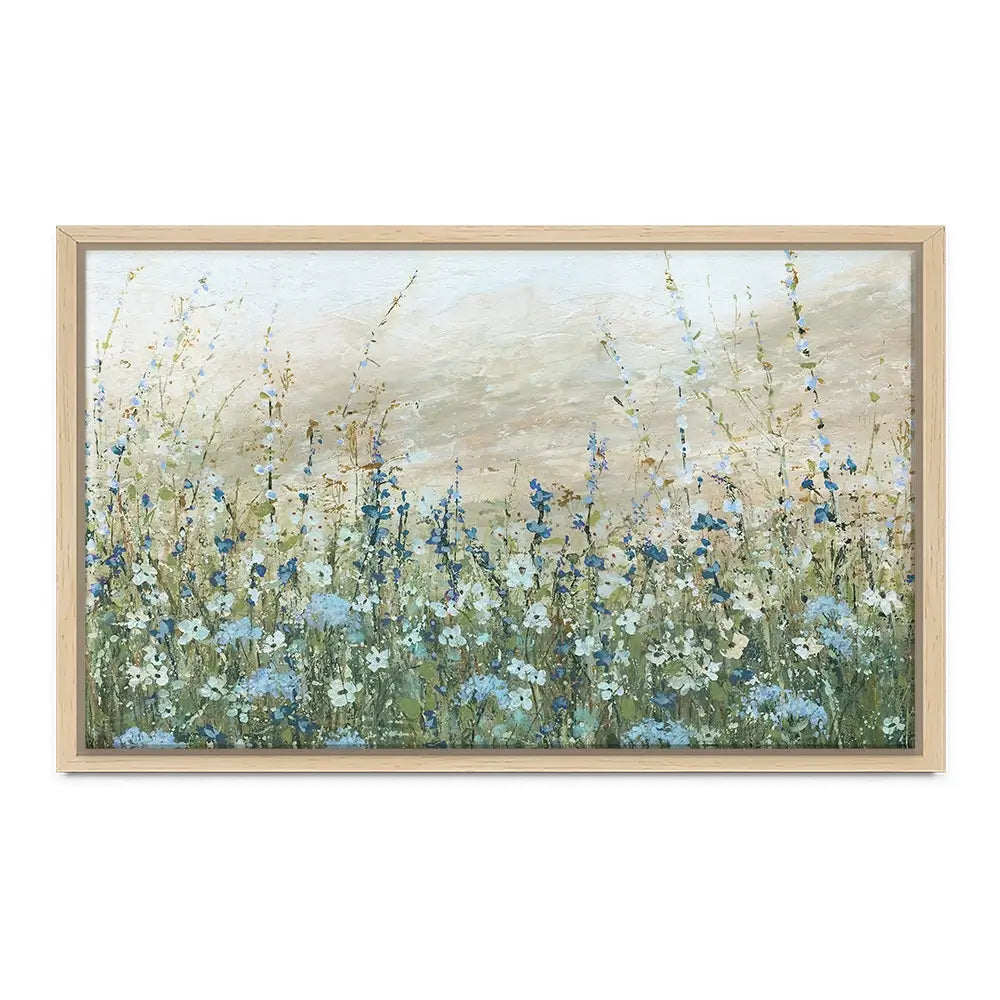 Azure Meadow Canvas Print Azure Meadow Canvas Print wall art product Carol Robinson