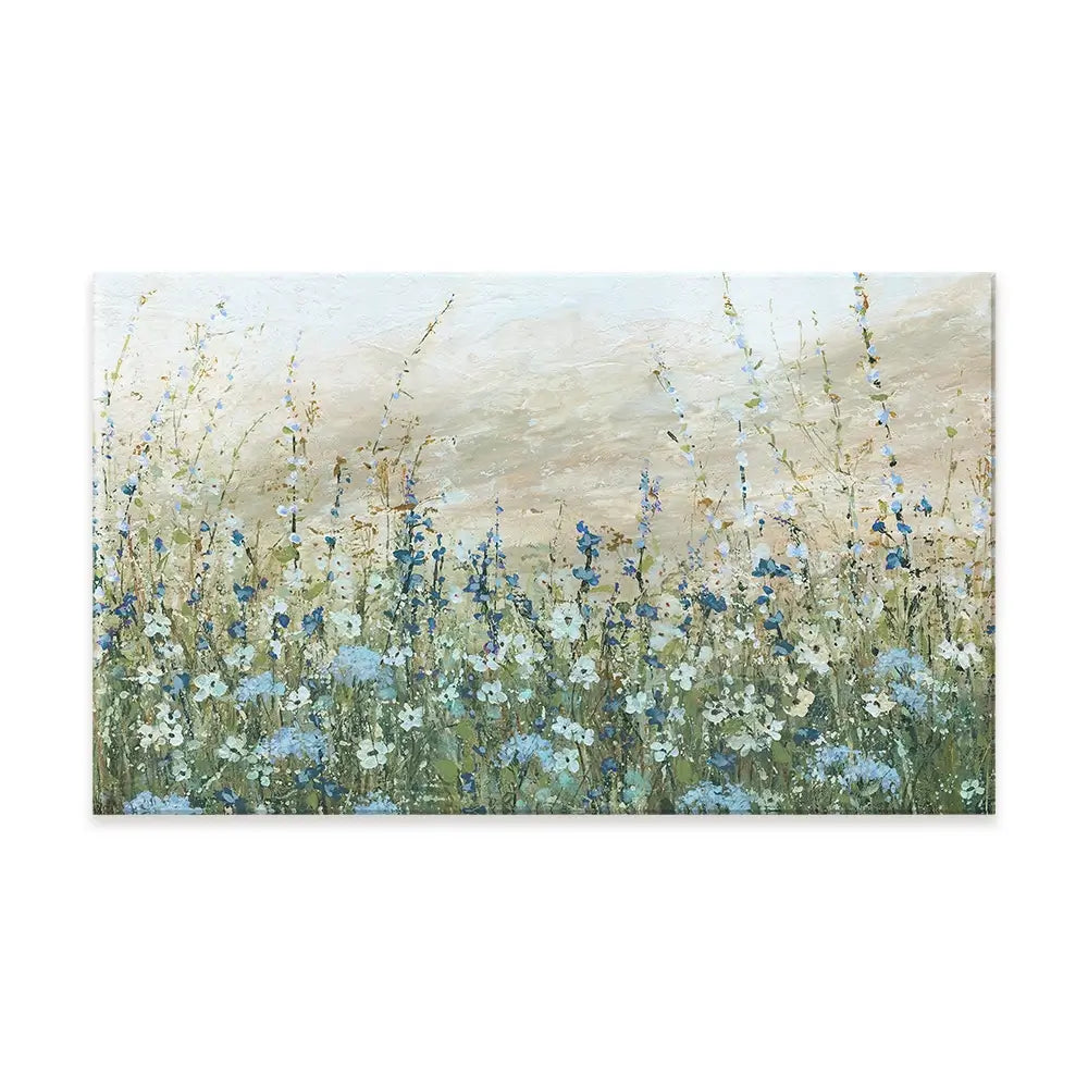 Azure Meadow Canvas Print Azure Meadow Canvas Print wall art product Carol Robinson