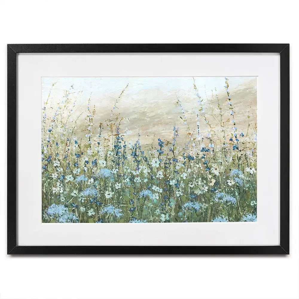 Azure Meadow Framed Art Print Azure Meadow Framed Art Print wall art product Carol Robinson