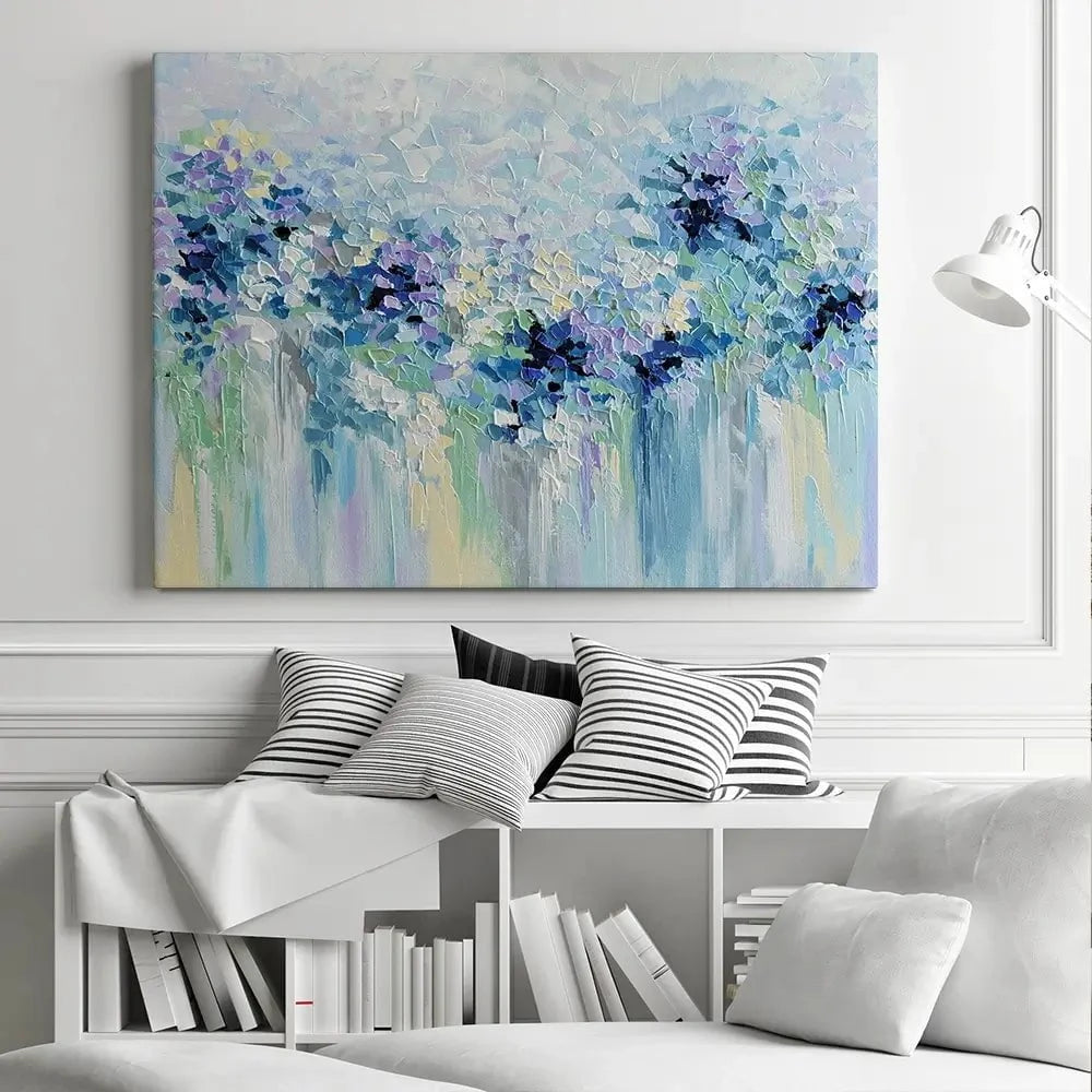 Baby Blue Canvas Print Baby Blue Canvas Print wall art product Olga Tkachyk