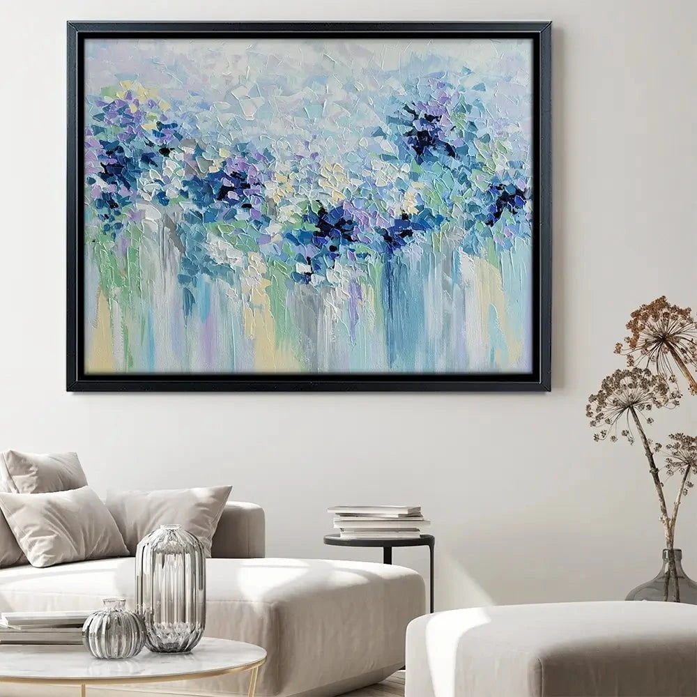 Baby Blue Canvas Print Baby Blue Canvas Print wall art product Olga Tkachyk