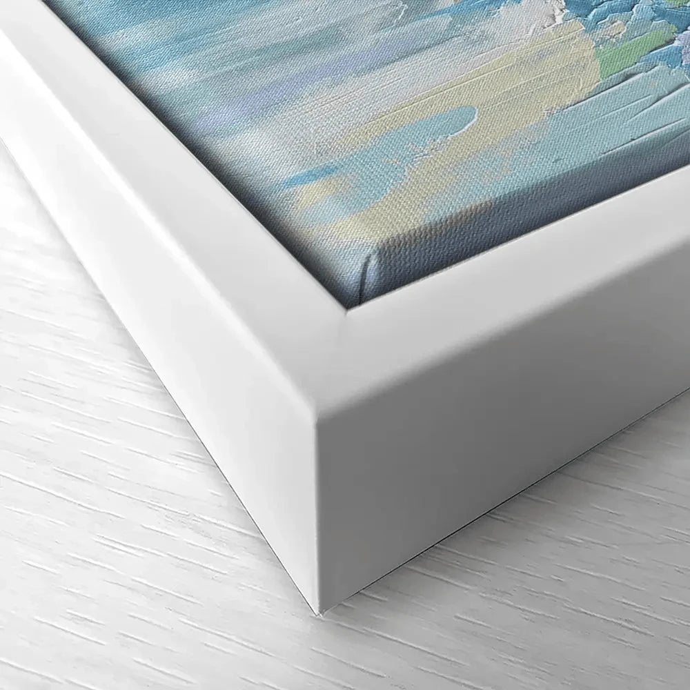 Baby Blue Canvas Print Baby Blue Canvas Print wall art product Olga Tkachyk