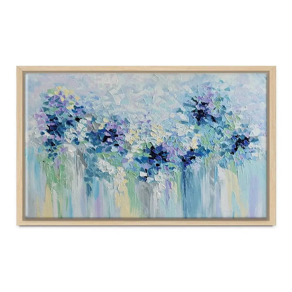 Baby Blue Canvas Print Baby Blue Canvas Print wall art product Olga Tkachyk