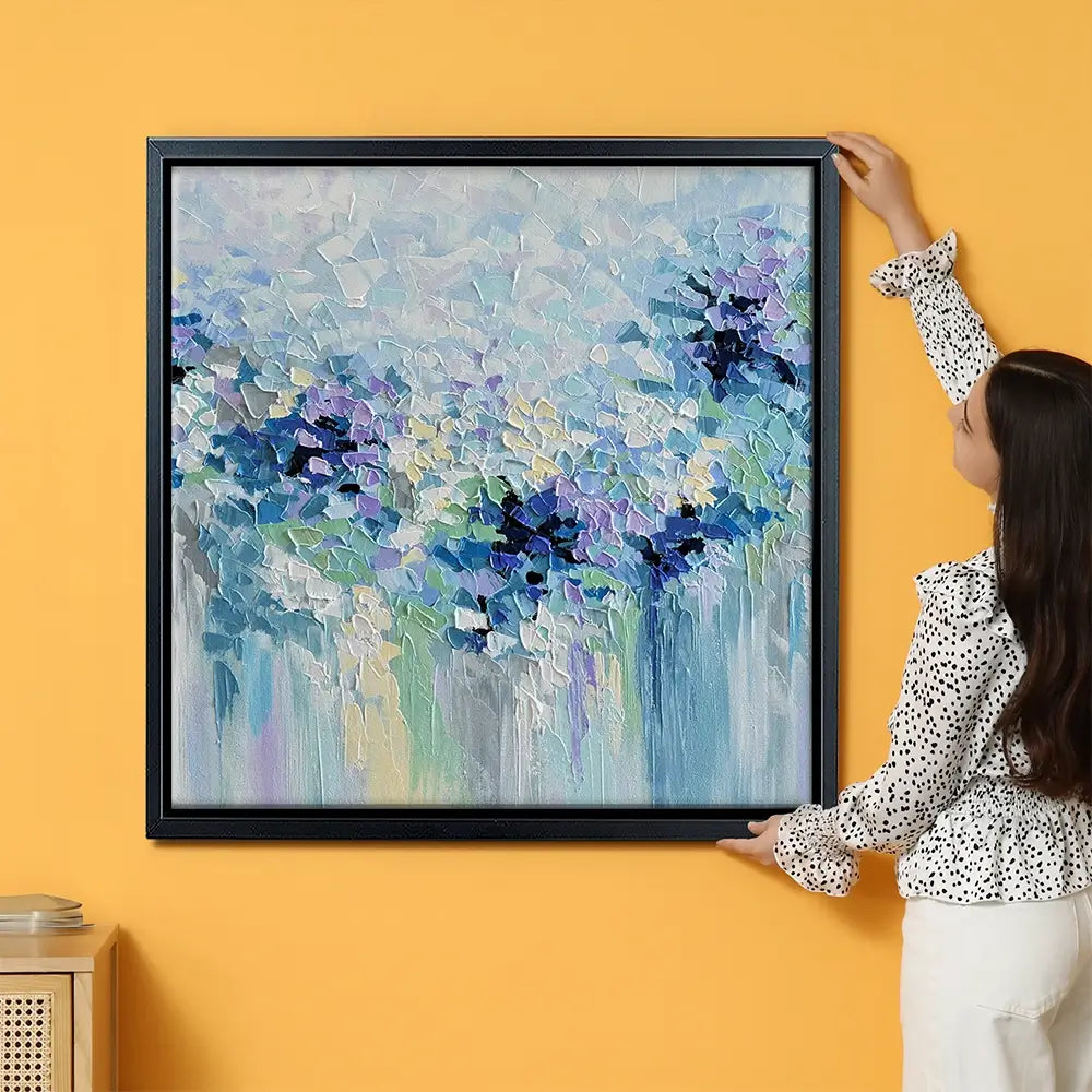 Baby Blue Oversized Canvas Print Baby Blue Oversized Canvas Print wall art product Art Print Shop