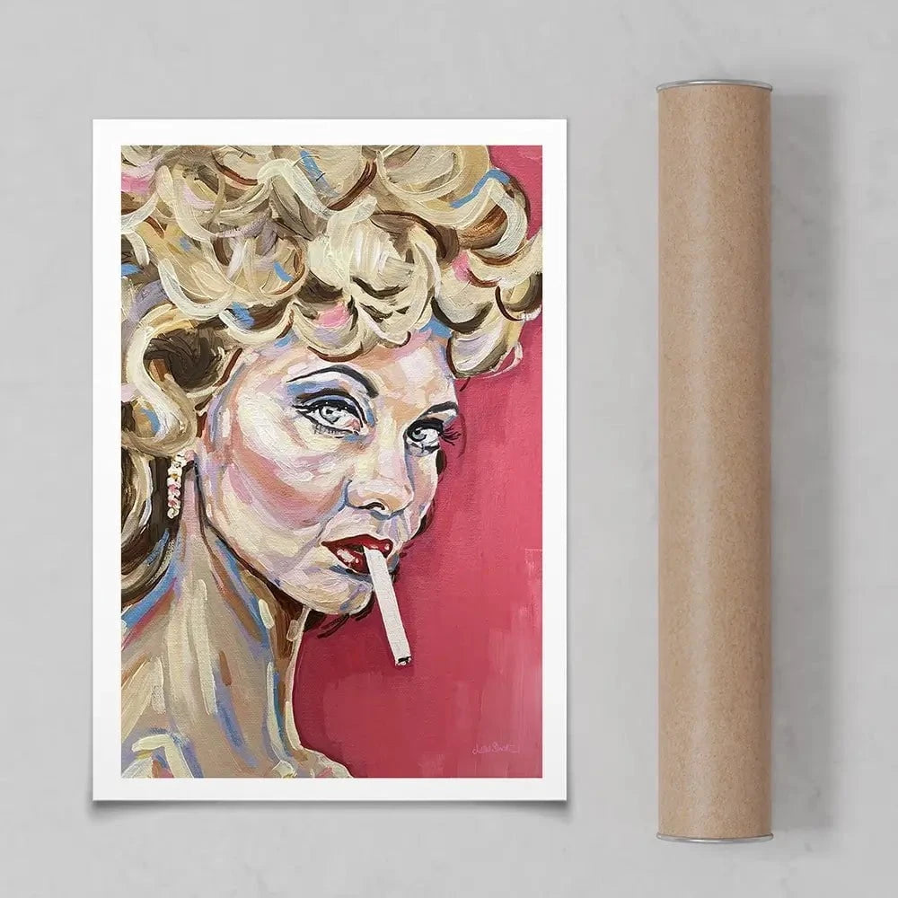 Bad Sandy Art Print Bad Sandy Art Print wall art product Juliet Stockton