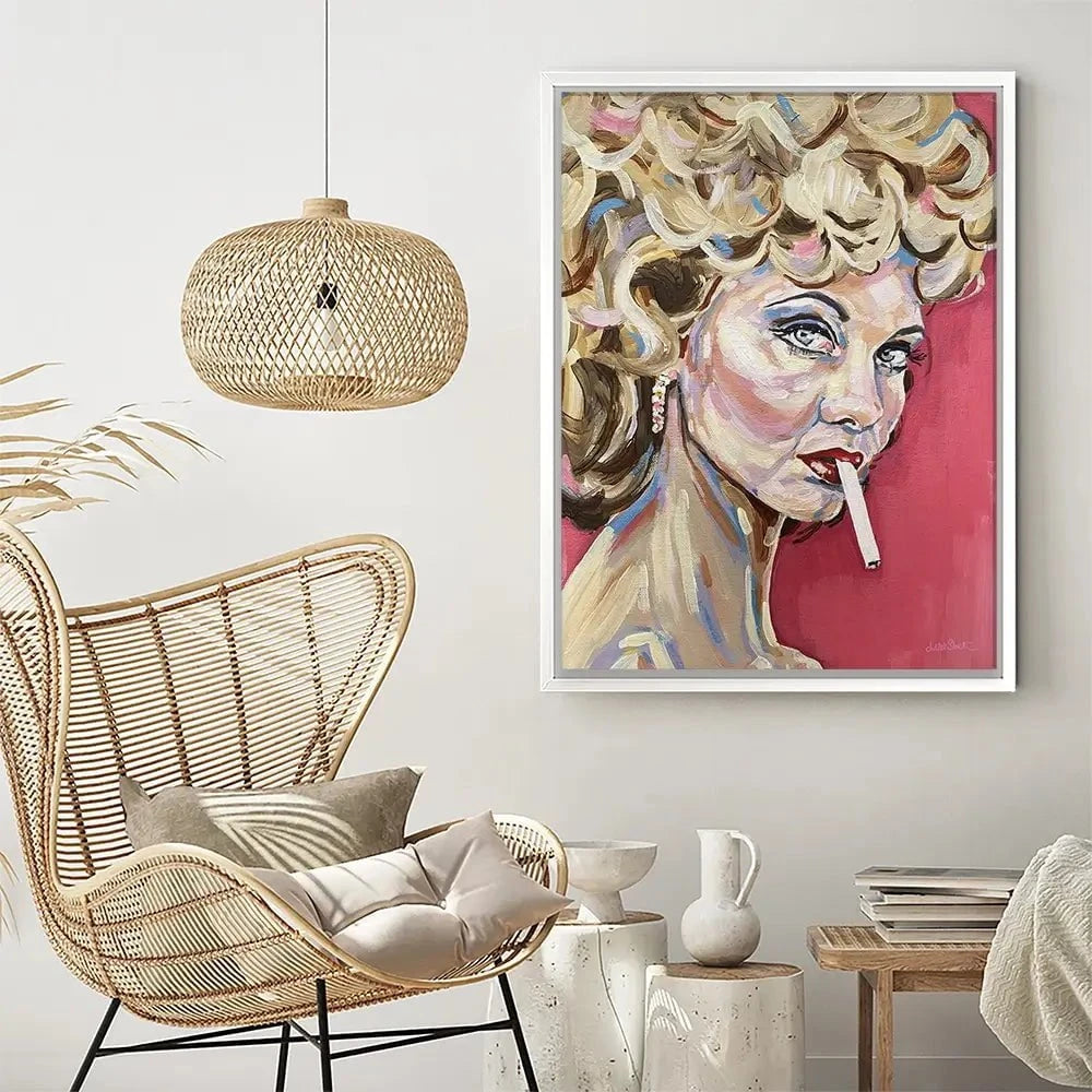 Bad Sandy Canvas Print Bad Sandy Canvas Print wall art product Juliet Stockton