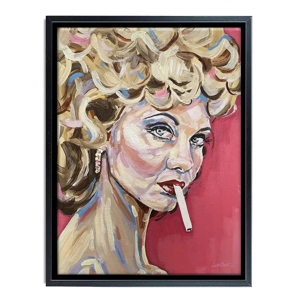 Bad Sandy Canvas Print Bad Sandy Canvas Print wall art product Juliet Stockton