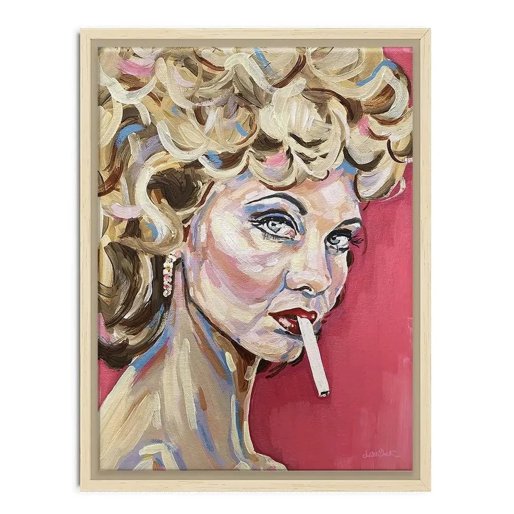 Bad Sandy Canvas Print Bad Sandy Canvas Print wall art product Juliet Stockton