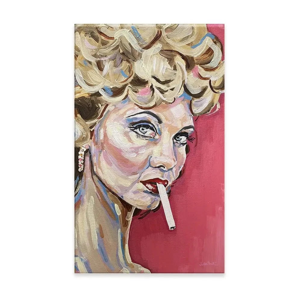 Bad Sandy Canvas Print Bad Sandy Canvas Print wall art product Juliet Stockton