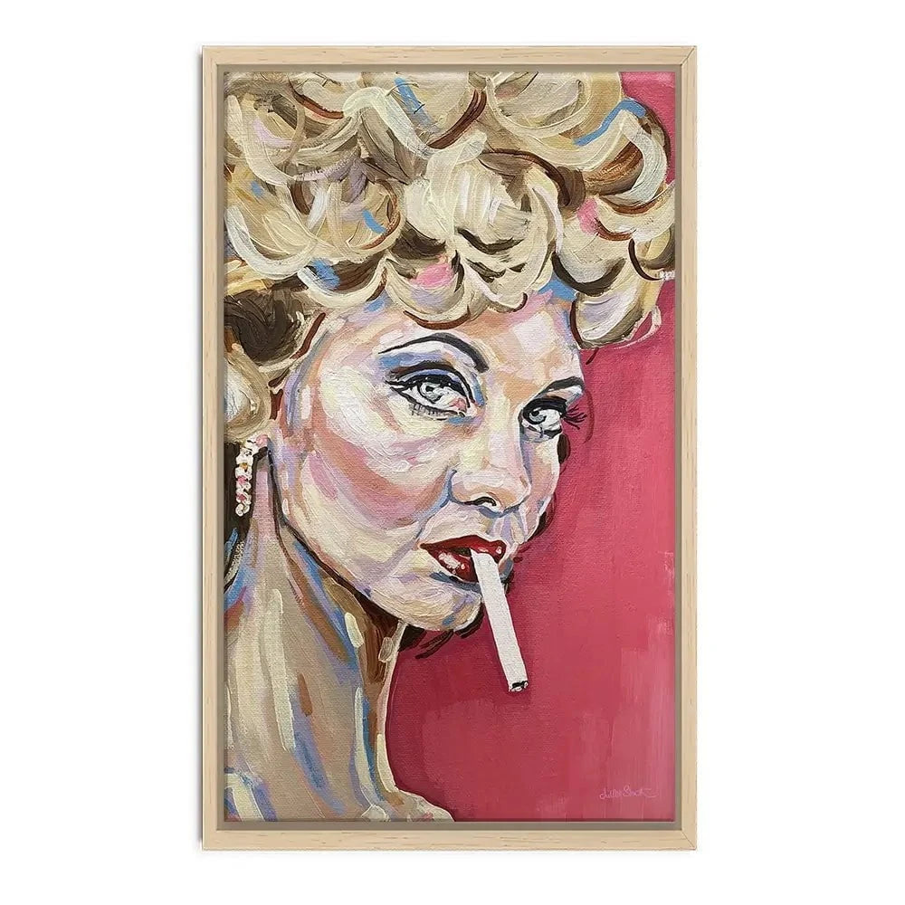 Bad Sandy Canvas Print Bad Sandy Canvas Print wall art product Juliet Stockton