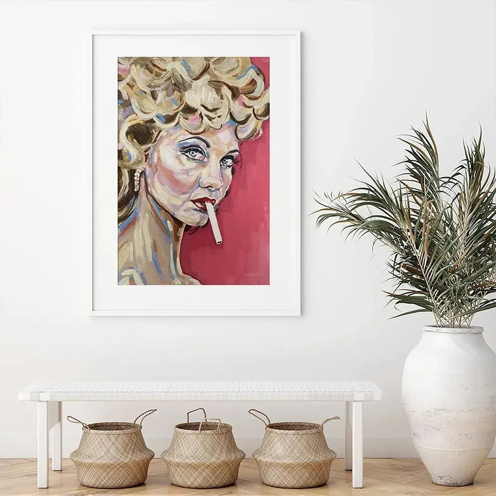 Bad Sandy Framed Art Print Bad Sandy Framed Art Print wall art product Juliet Stockton